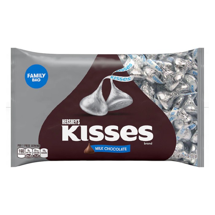 Kisses hershey grams