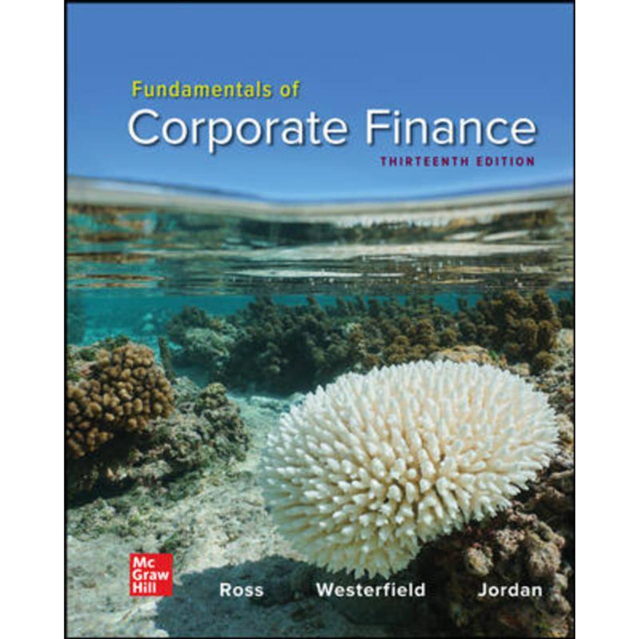 Stephen ross fundamentals of corporate finance pdf